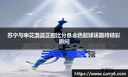 苏宁与申花激战正酣比分悬念迭起球迷期待精彩瞬间